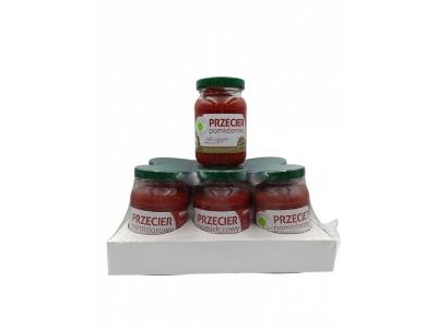 Przecier pomidorowy 17%  190g  - zgrzewka 6 szt